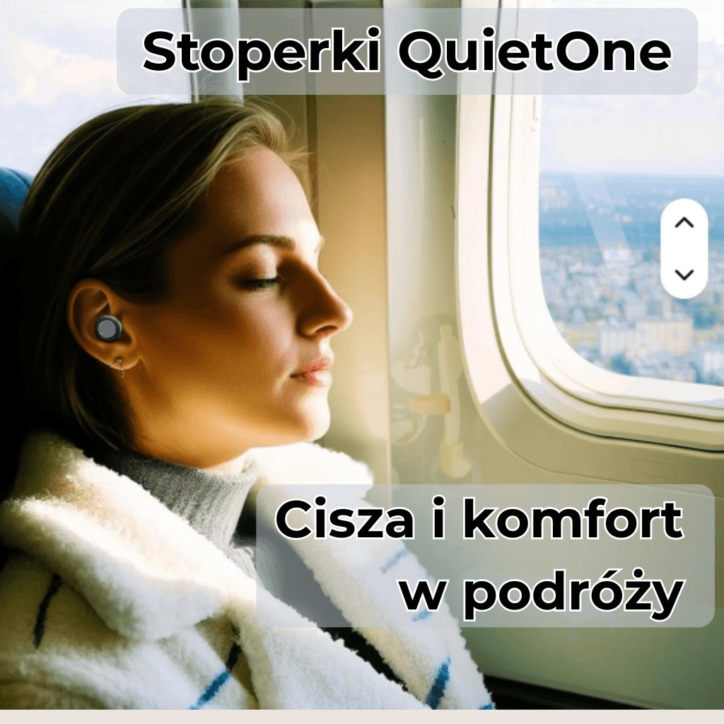 Stopery QuietOne - Wyciszenie i Skupienie