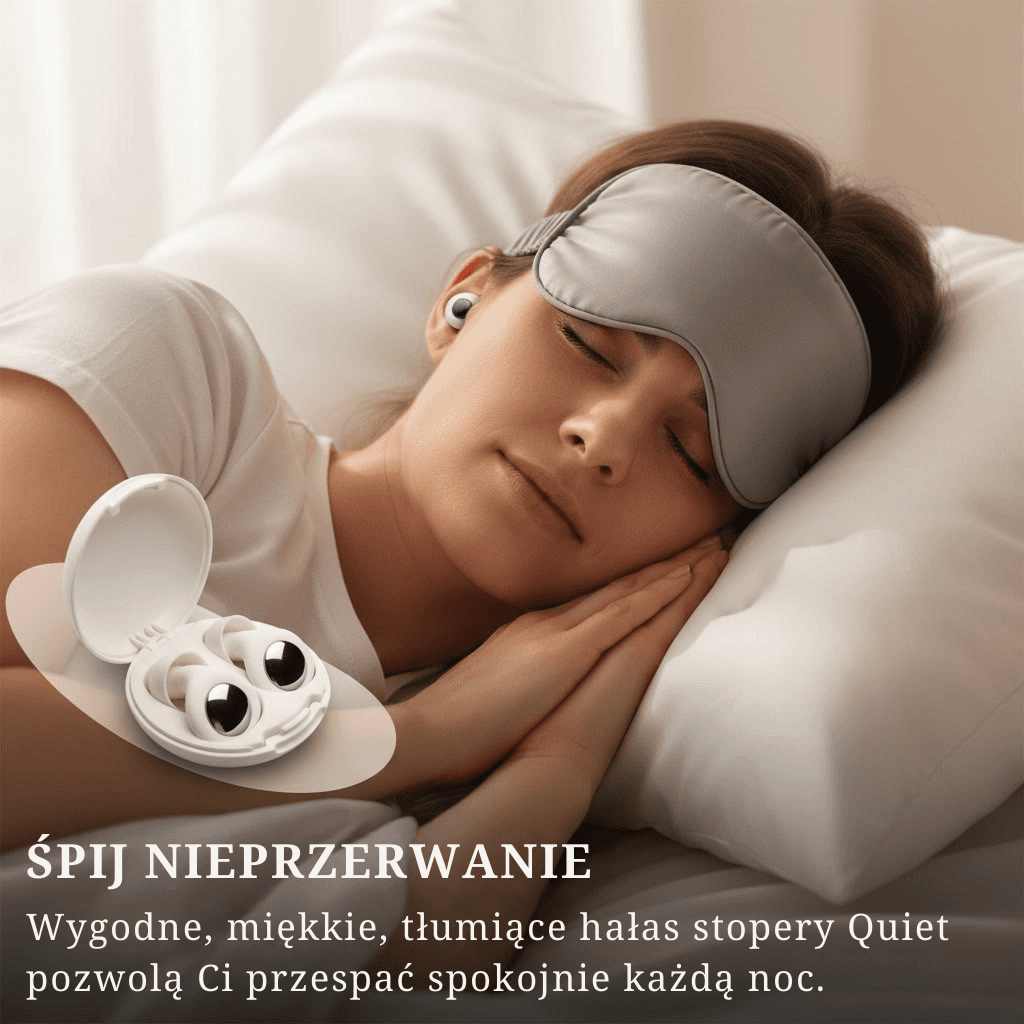 Quiet - Stopery redukujące hałas