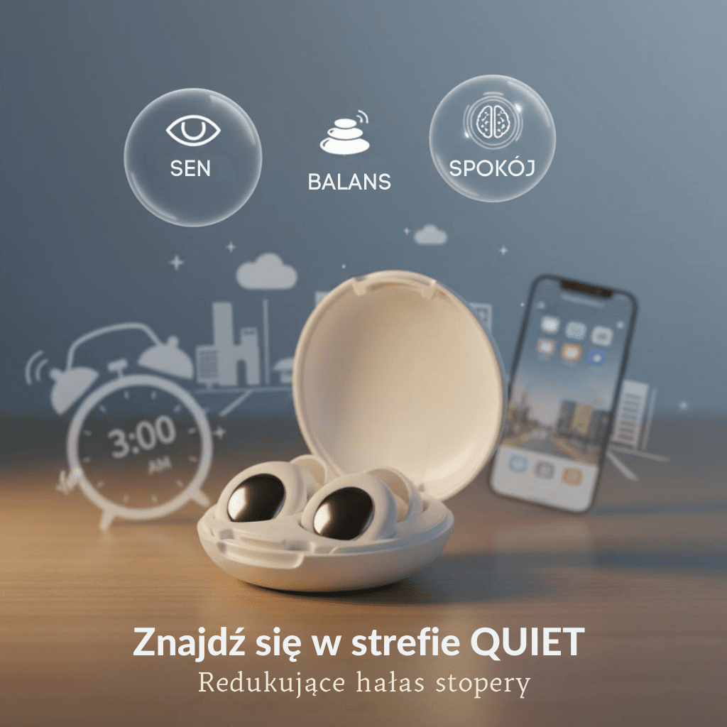 Quiet - Stopery redukujące hałas